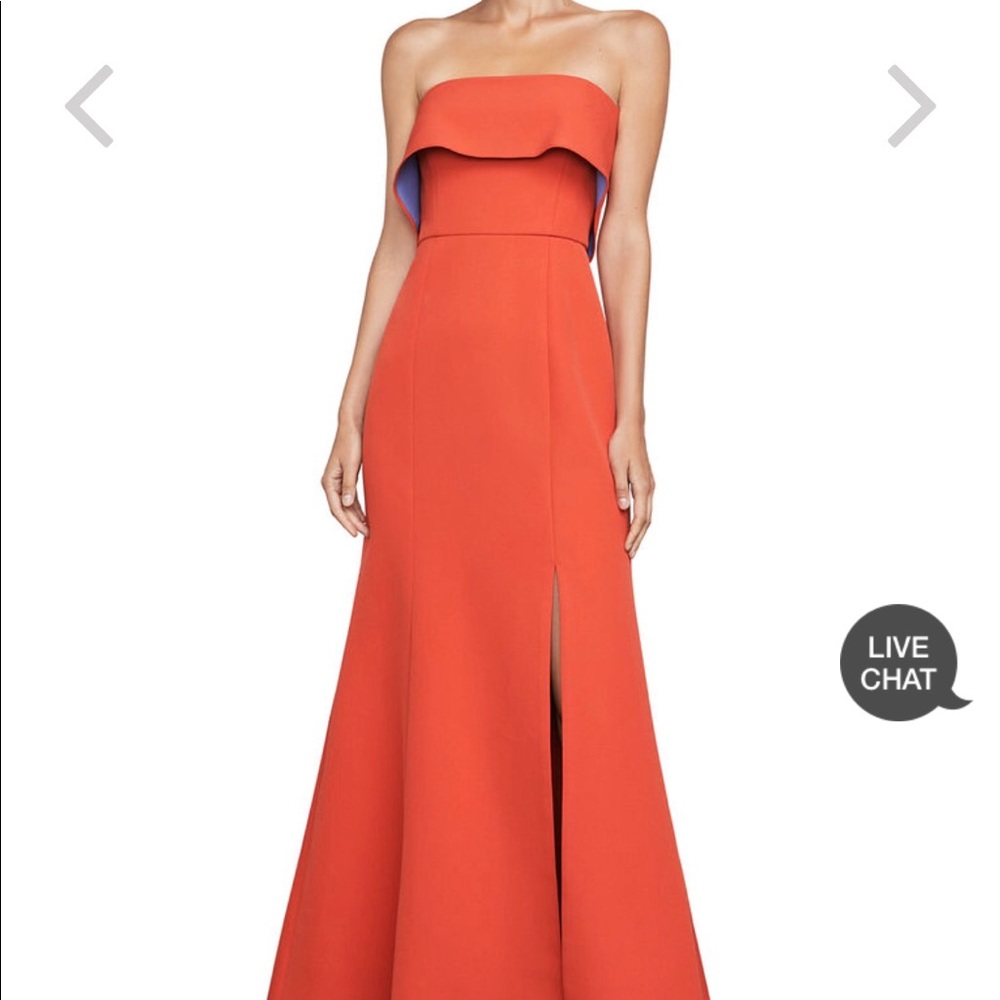 Bcbg Penelopy overlay gown